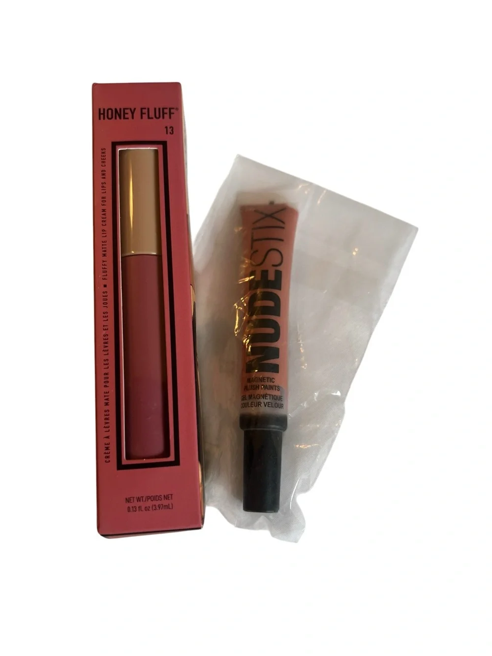 Nudestix Waikiki Rose & Jason Wu Honey Fluff Mauve Pink Lip Set